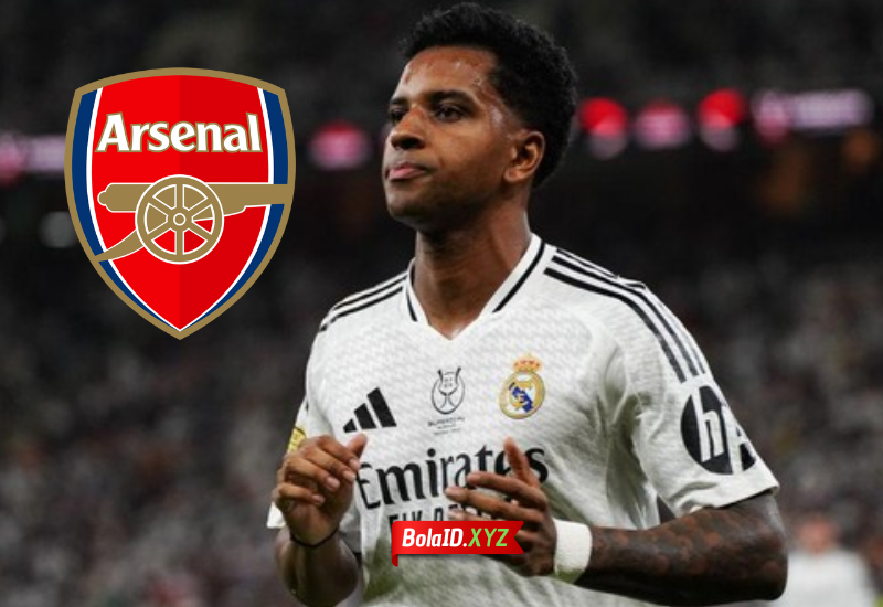 Rodrygo dikabarkan akan tinggalkan real madrid dan bergabung ke Arsenal