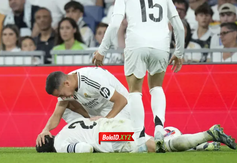 Cedera yang dialami lini belakang membuat Madrid kesulitan untuk membangun permainan dari belakang