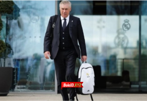 Pertandingan La Liga antara Real Madrid melawan Mallorca menjadi laga kandang terakhir Carlo Ancelotti sebagai pelatih Real Madrid. 