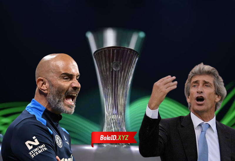 Duel Taktik Maresca vs Pellegrini pada Final liga Conference Chelsea vs Real Betis.