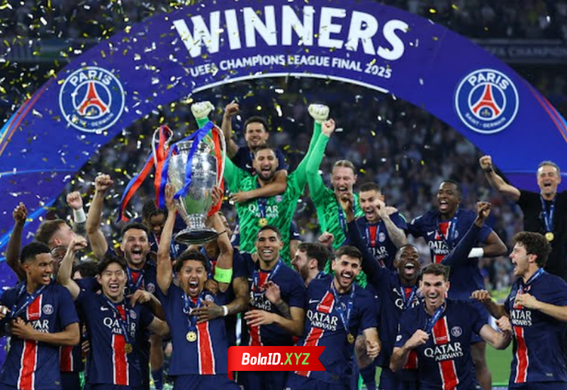 PSG Ukir Sejarah: Juara Liga Champions 2025 dengan Kemenangan 5-0 atas Inter Milan