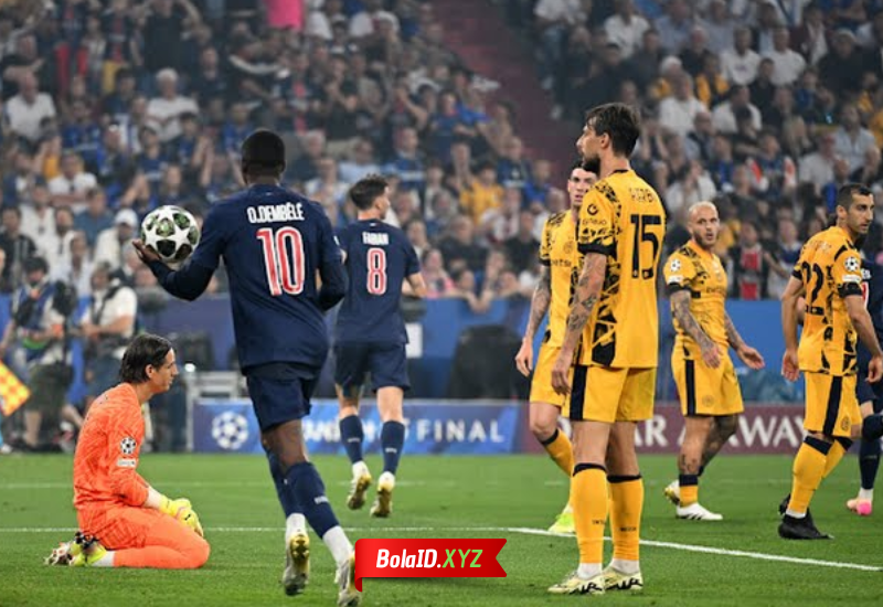 Inter Milan harus menerima kenyataan pahit setelah dikalahkan dengan skor telak oleh PSG