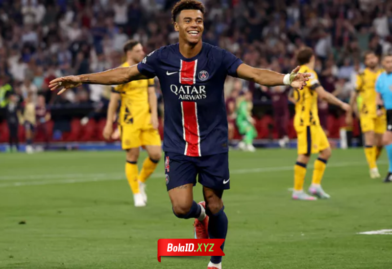 Désiré Doué mencetak 2 gol dan 1 assist di Final Liga Champions 2025