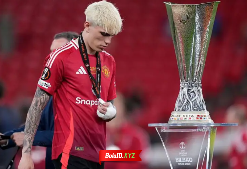 Garnacho secara terbuka mengkritik Ruben Anorim setelah laga Final UEFA 2025