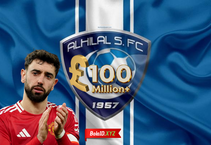 Tawaran £100 juta dari Al Hilal membuat Manchester united hadapi dilema