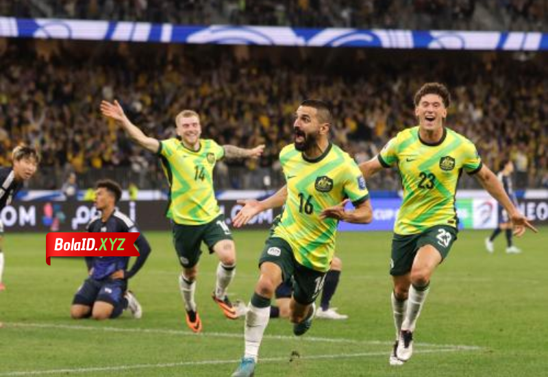 Australia Taklukan Jepang 1-0, Indonesia Gagal Lolos Otomatis ke Babak Ketiga Kualifikasi Piala Dunia 2026