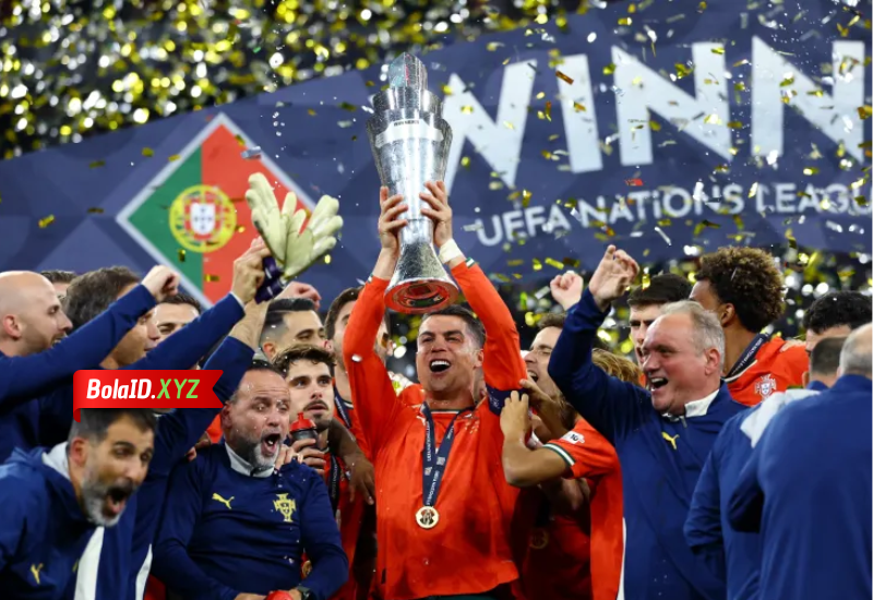Final UEFA Nations League 2025: Cristiano Ronaldo Cetak Sejarah, Portugal berhasil Jadi Juara