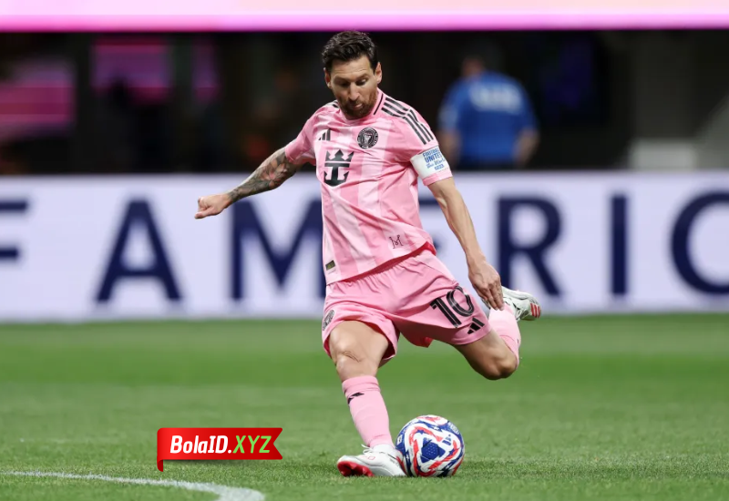 Lionel Messi mencetak 1 gol indah dari tendangan bebas yang membawa Inter Miami menang atas Porto