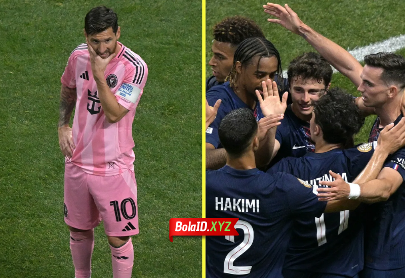 PSG 4‑0 Inter Miami: Juara Eropa Bungkam Tuan Rumah di Atlanta