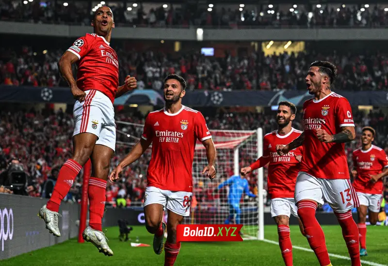 Berhasil Taklukan Bayern Munchen, Benfica Keluar sebagai Juara Grup C