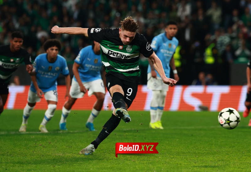 Viktor Gyökeres mencetak 40 gol di musim lalu bersama sporting cp