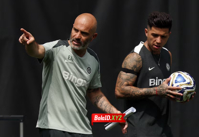 Para pemain Chelsea mulai nampak bisa mengikuti instruksi dan formasi dari Enzo Maresca