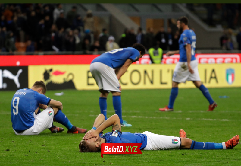 Timnas Italia kembali gagal lolos kualifikasi Piala Dunia 2026 zona Eropa